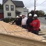 Shown (from left) are: Detvana Henry, Shayquan Grant, Dave La Rue, Brandon Lewis andTrevor Thomas.