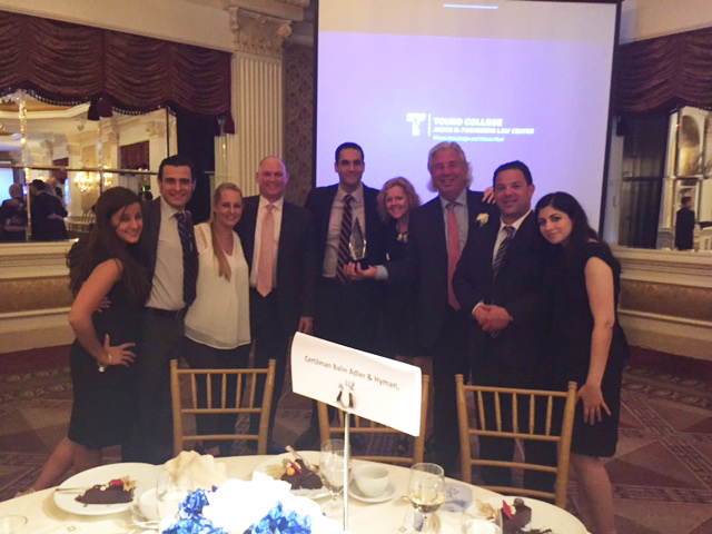 Touro Law Honors Certilman Balin: Law Firm Of The Year : NYREJ