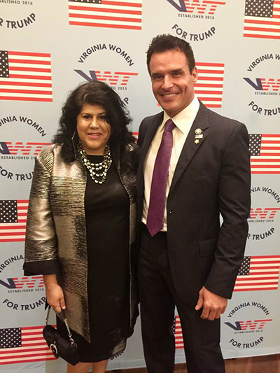 Zere of Zere Real Estate attends VWT High Tea