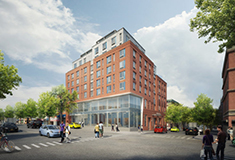 Sunset Park Library/affordable housing project breaks ground in Brooklyn; Designed by MAP