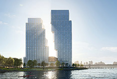 Brookfield/Park Tower unveil OMA’s design of Greenpoint Landing; Designed in collaboration with Beyer Blinder Belle 