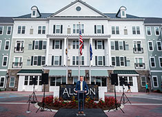 TRITEC Real Estate holds ribbon cutting for two LEED-certified buildings at Alston Station Square