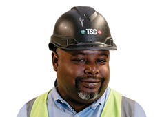 Executive of the Month: Malcolm Punch, TSC site safety <br>supervisor: All about helping people, by keeping them safe 