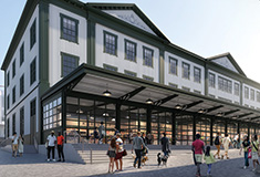 Howard Hughes Corp. tops out Tin Building, 53,000 s/f food hall