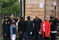 Kings Capital Construction Group lead distribution of 40,000 pounds of fresh produce