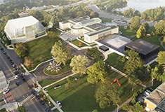 Gilbane and Albright-Knox top out Gundlach Building