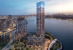 Gotham Organization reveal renderings of new development, Gotham Point, with RiseBoro Community Partnership