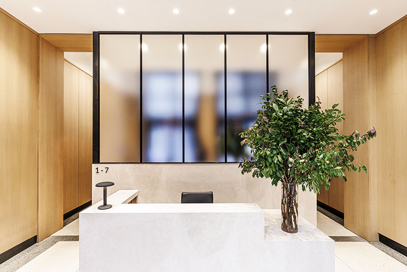 GFP Real Estate unveils lobby renovation at 594 Bdwy.; design provided by GACHOT : NYREJ