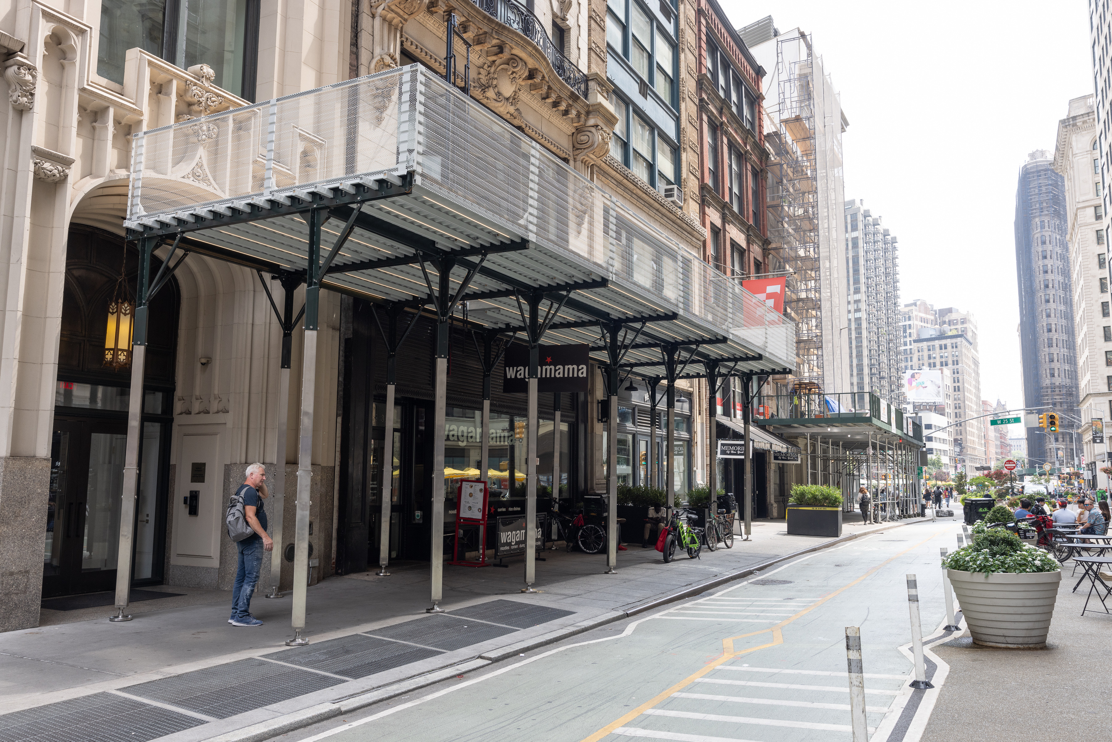 SHED Innovation completes NYC pilot installations of Halo Scaffolding System