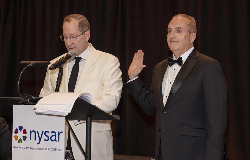 Garafalo of John J. Lease Realtors  installed as NYSAR president