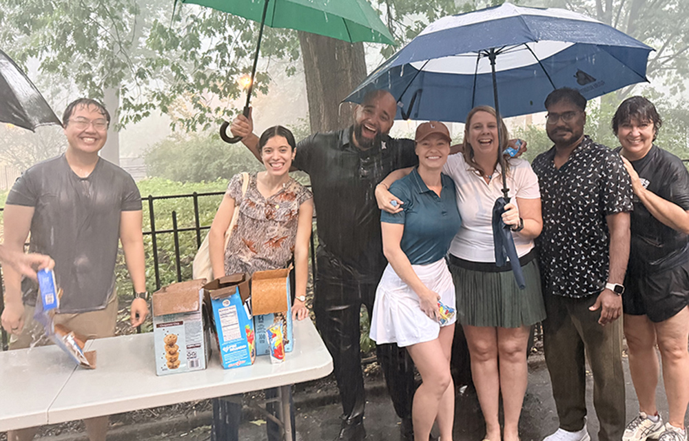 IREM NYC’s Summer of Service volunteers work with Friends in Need Foundation, Inc.
