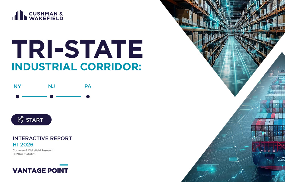 C&W report finds vacancy edges lower and positive absorption spreads across Tri-State industrial market