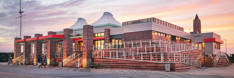 The LiRo Group builds $20 million Jones Beach Boardwalk Café/Games Area; Designed by BBB and Studio Rhodeside Harwell respectively 