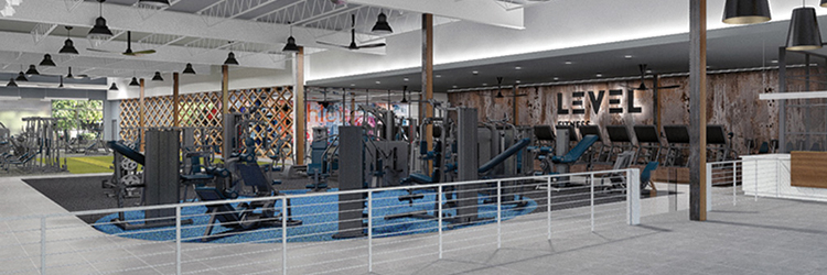 Simon of Admiral Real Estate Services represents Level Fitness in 22,000 s/f lease