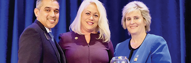 NYSAR honors Carpenter with 2018 Lawrence Caldwell RPAC Service Award at Mid-Winter Business Meetings