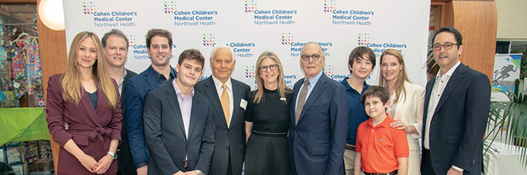 Northwell Health dedicates hospital pavilion to Blumenfeld family to honor their lifetime of giving to Cohen Children’s Medical Center