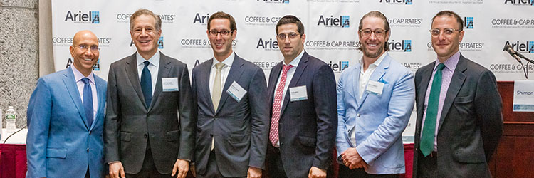Ariel Property Advisors hold bi-annual Coffee & Cap Rates event; sponsored by Berdon Accountants and Advisors