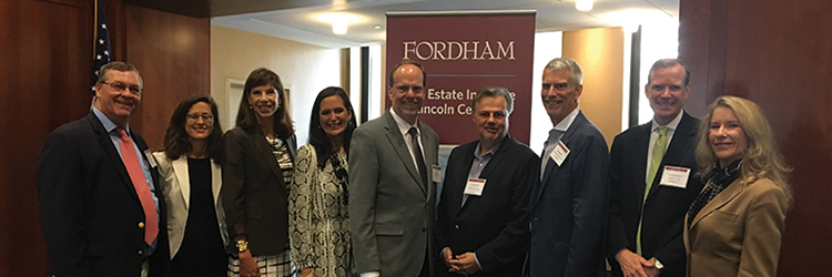 Fordham Real Estate Institute, Columbia University, Counselors of Real Estate and REBNY host forum