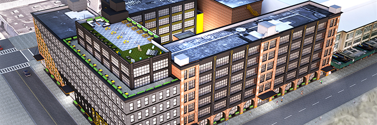 Elms Realty to redevelop Long Island City property into Urban Yard, five-building complex with office and retail