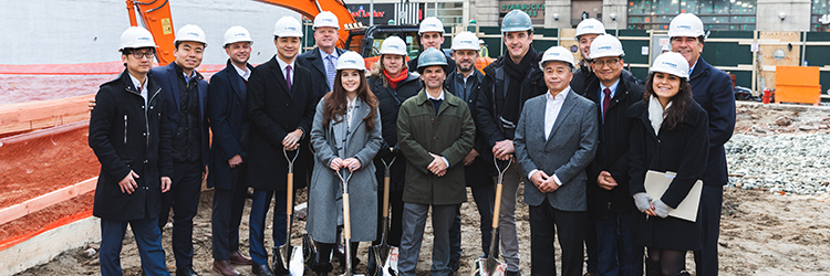 Landsea Homes and DNA Development break ground on 12-story, mixed-use development at 540 Sixth Ave.
