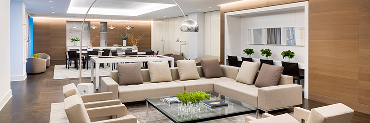 Ceruzzi Properties unveils suite of amenities at The Hayworth; Designed by Mindel of SheltonMindel