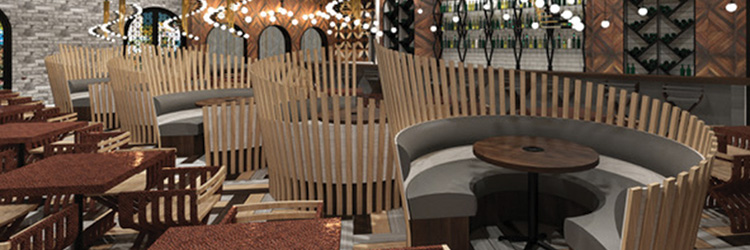 Dyer Brown Architects unveils redesigned restaurants, restrooms