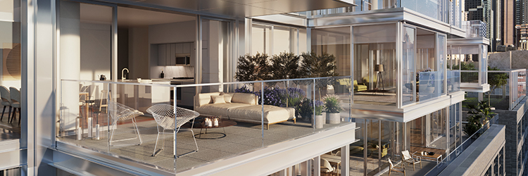 Construction continues on The West, condominium development designed by Concrete