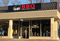 Intner of Admiral Real Estate Services acts for Whole Hog Cafe; Lerner of Lerner Props. reps landlord