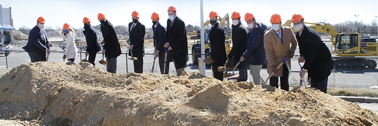 Hartz Mountain Industries breaks ground for 950,000 s/f warehouse space in Melville