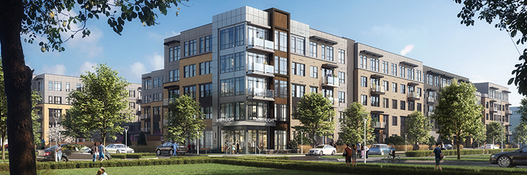 Hines tops off 246-unit multifamily NorthLight at Edge-on-Hudson