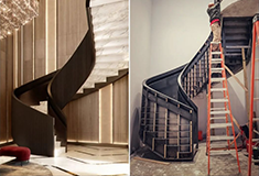 Adam America Real Estate and Northlink Capital install helix-shaped grand staircase at The Westly