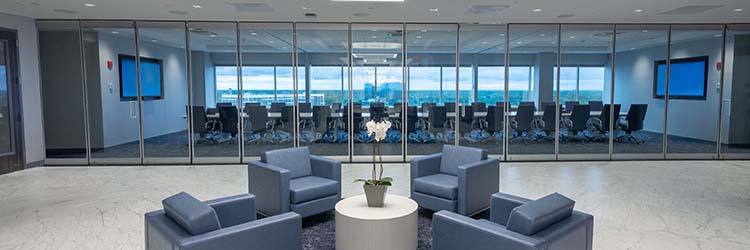 Property of the Month: JRS Architect, P.C. reimagines expanded and renovated office for Forchelli Deegan Terrana, LLP
