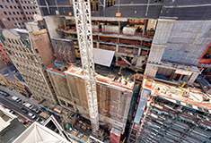 L&L Holding Co. completes Palace Theatre lift at TSX Broadway in Times Square