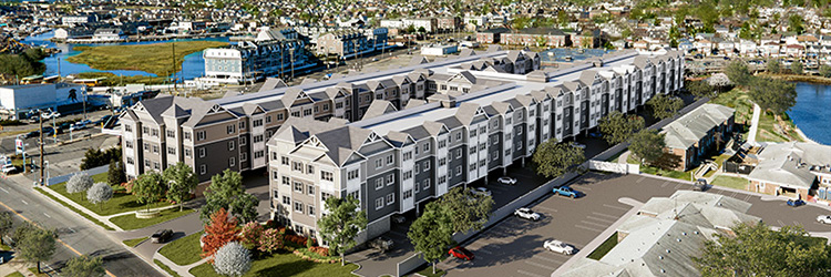 Racanelli Construction Co. completes $61 million, 249,246 s/f apartment building project in Oceanside