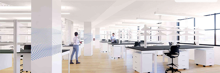 Suffolk begins construction on 218,000 s/f lab & research center at 43-10 23rd St. in Long Island City