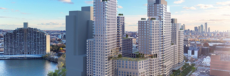 STUDIO V’s 1,400-unit Halletts North waterfront development approved by NYC council - to include 335 affordable residences