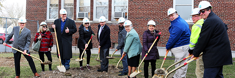 Taylor, The Builders and Passero Associates break <br>ground on 8,260 s/f Hope Hall School renovation/expansion