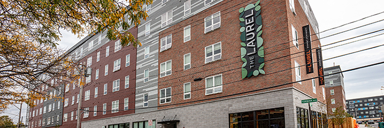 Featured Upstate Project: TAYLOR completes construction of The Laurel - 275,000 s/f student apartment building in Syracuse