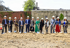Services for the UnderServed, Osborne Association, and L+M Dev. Partners break ground on Phase 2 of Marcus Garvey expansion