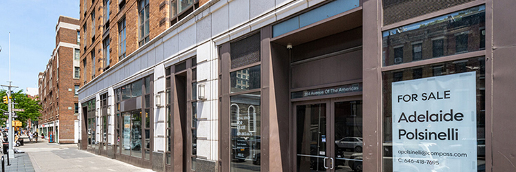 Polsinellis of Compass Commercial sell <br>16,000 s/f retail condo for $16.5 million