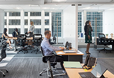 The Hippodrome expands ElevatedNY <br>office space; design by LB Architects