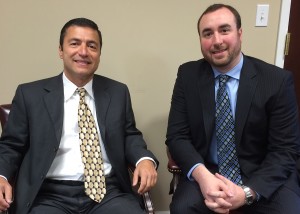 Anthony Capobianco of ACB with Andrew Walsh of ERG.