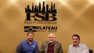 Shown (from left) are: Kevin Bromley, Terry Bromley and Brian Mastrella.