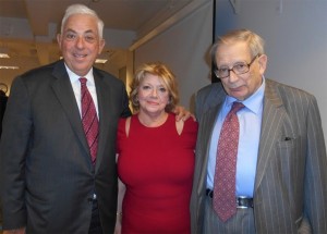 Shown (from left) are: Ackman, Console and Levy.
