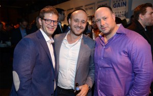 Shown (from left) are: Steven Vegh of Westwood Realty, Phil Goldstein of Westwood Realty, and Josh Augenbaum of Augenbaum Realty.