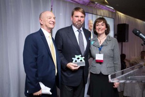 Shown (from left) are: Kesner, Phillips and Lusskin.