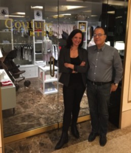 Shown (from left) are: Parisella and Bichoupan.