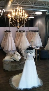 Photo of the interior of Silk Bridal, a new project by DiMarco Group, Rochester, NY