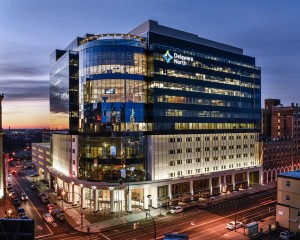 Photo of Uniland Development's new mixed-use project, 250 Delaware Avenue in Buffalo, NY