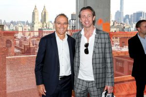 Shown (from left) are: Naftali and Juul-Hansen.